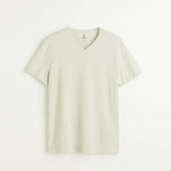 House Premium White V neck T shirt