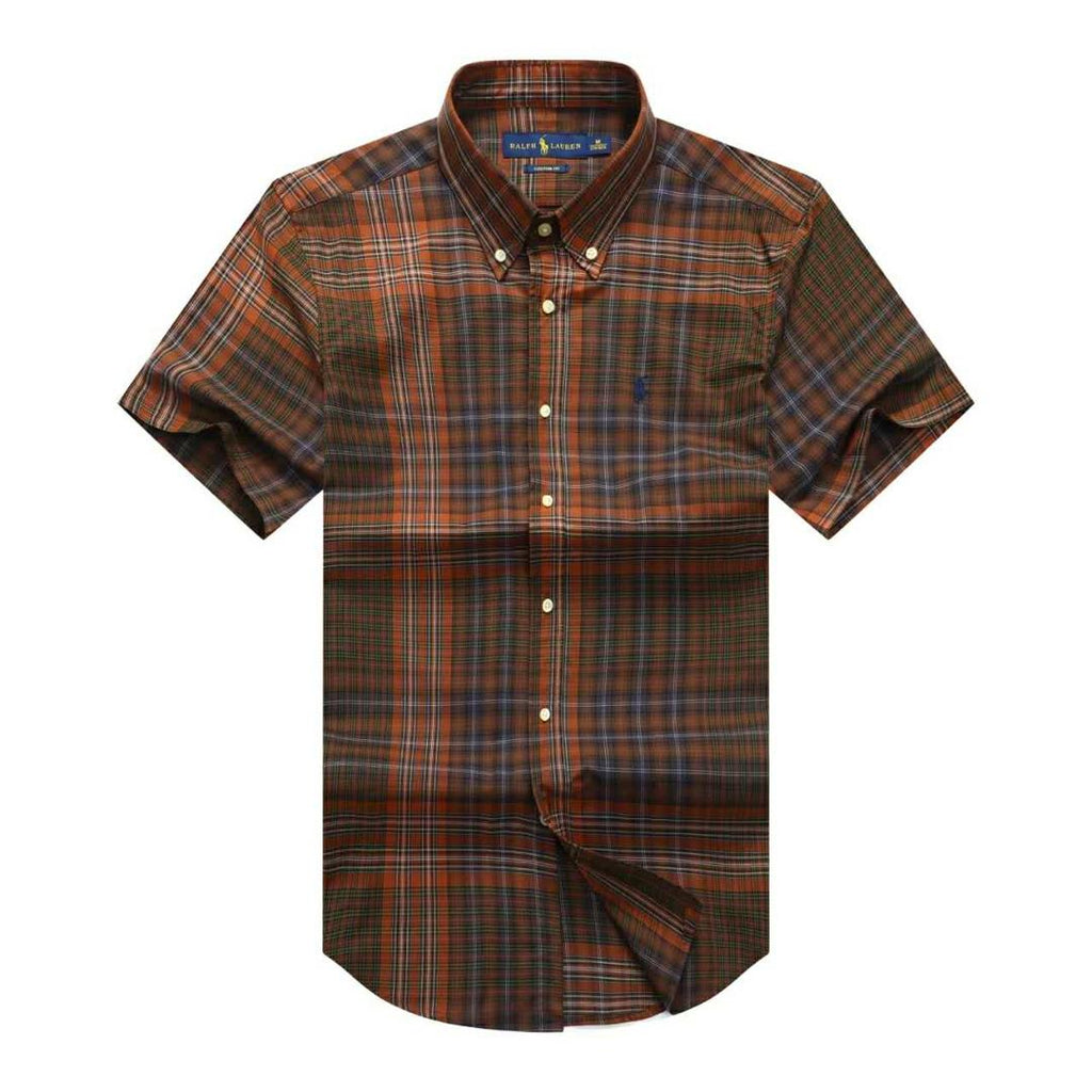 Ralph Lauren Men Check Short Sleeve Shirt