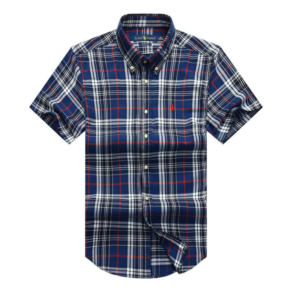 Ralph Lauren Men Check Short Sleeve Shirt