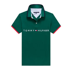 Tommy Hilfiger Green Men Polo