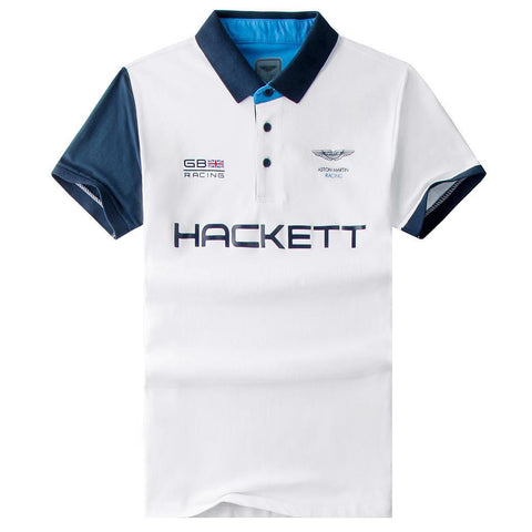 Hackett Aston Martin White Polo