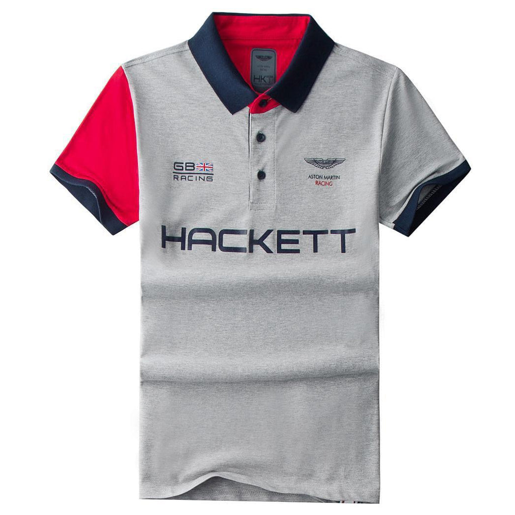 Hackett Aston Martin Grey Polo