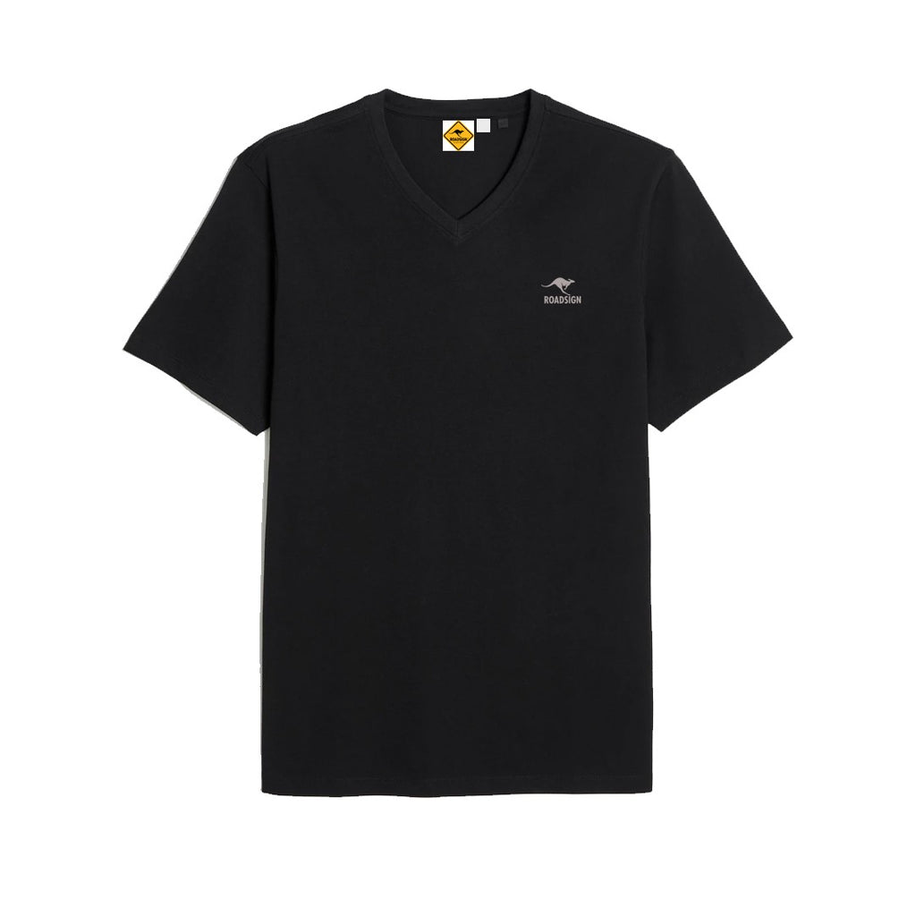 Roadsign Sign Premium Black V neck