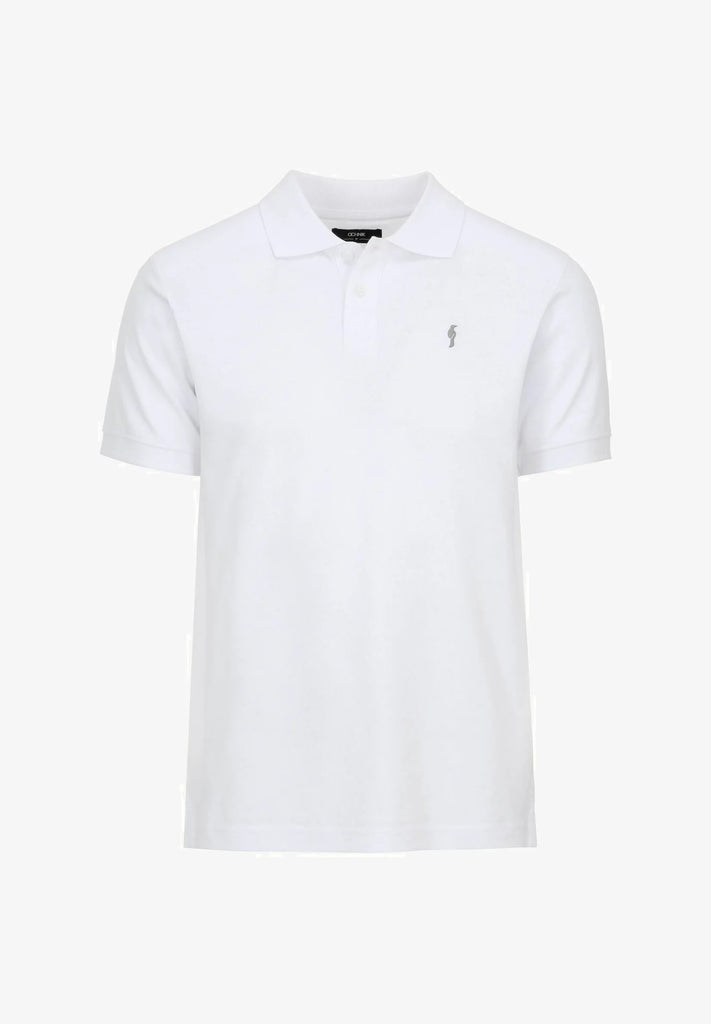 Polo Men White Polo OCHNIK Logo