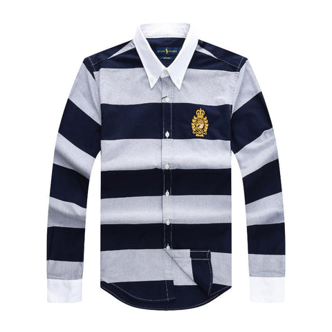 Polo Ralph Lauren  Bold Stripe Badge Long Sleeve Shirt