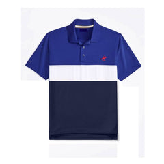 Stessors Polo Blue Stripe