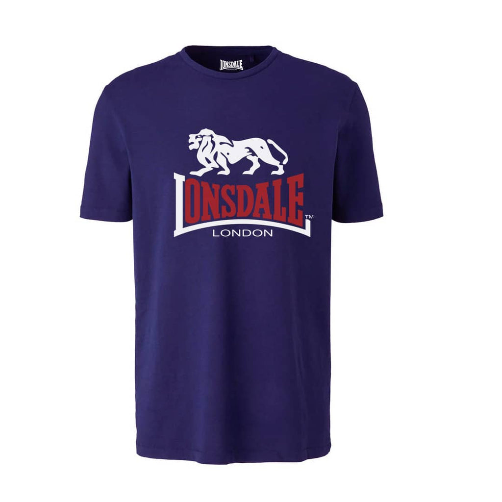 Lonsdale Blue Men T shirt