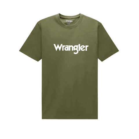 Wrangler Army Green T shirt