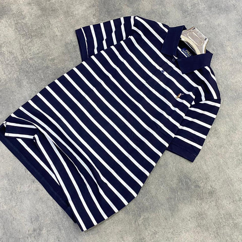 Ralph Lauren Small Pony Stripe Men Polo