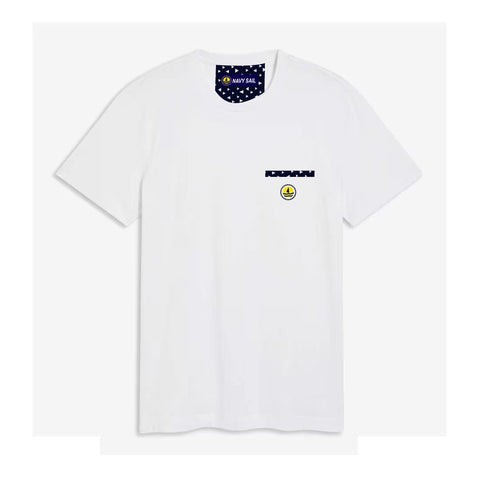 Navy Sail Men Round Neck T shirt