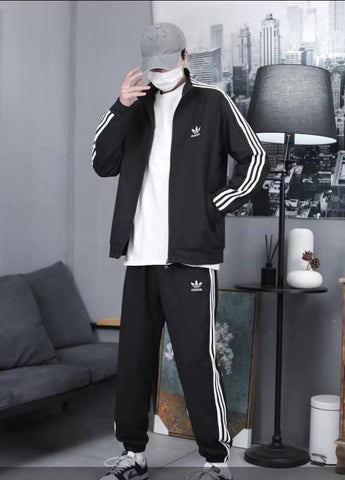 Adidas Men Black Tracksuit