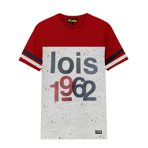 Lois Men Red /Stripe T shirt