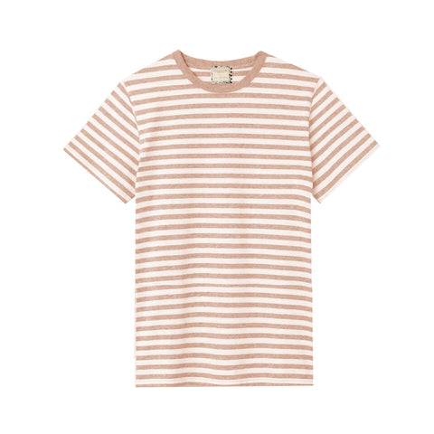 Denim & Flower Stripe Men T shirt