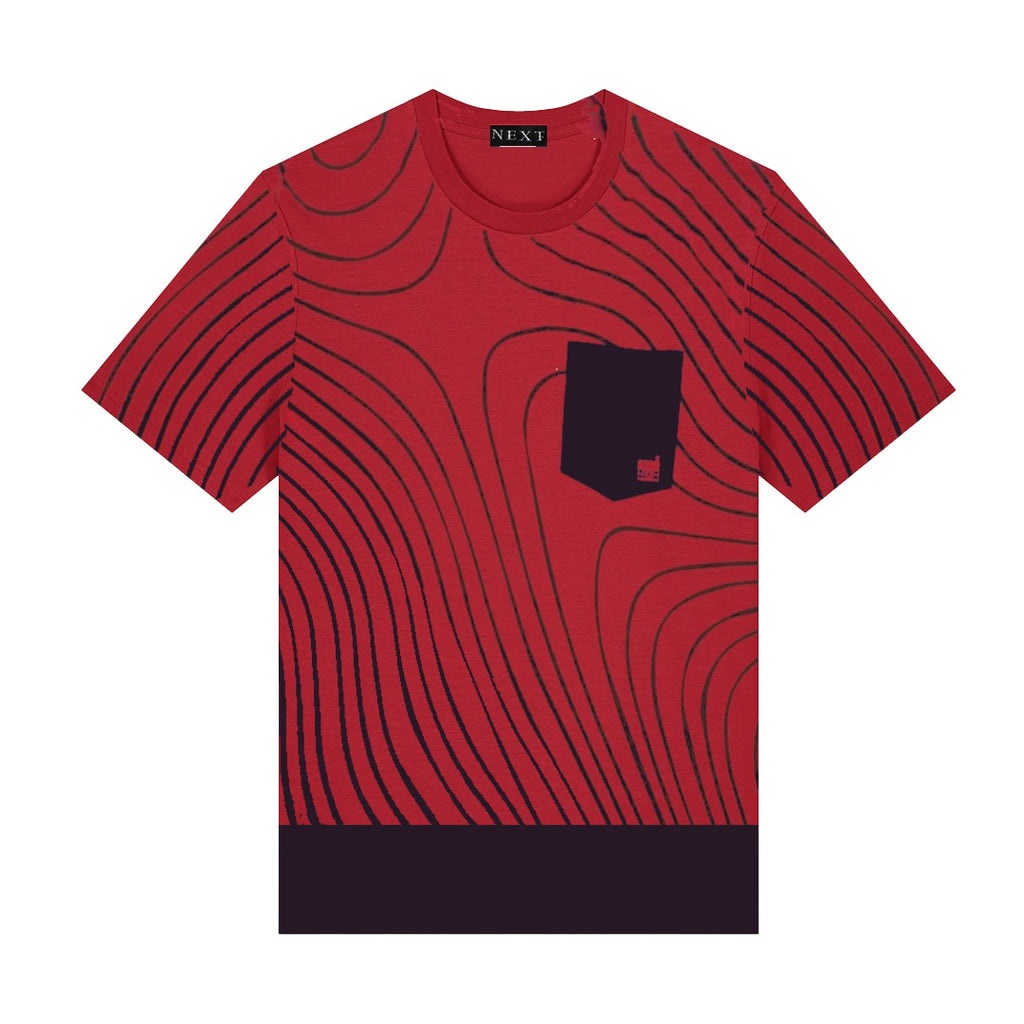 Next Red Stripe T shirt