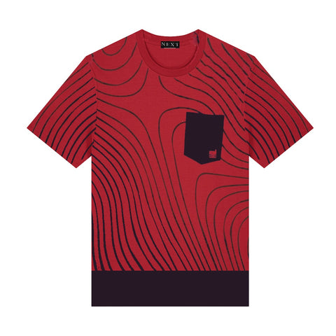 Next Red Stripe T shirt