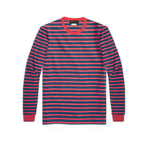 Next Men Stripes Long Sleeve T shirt