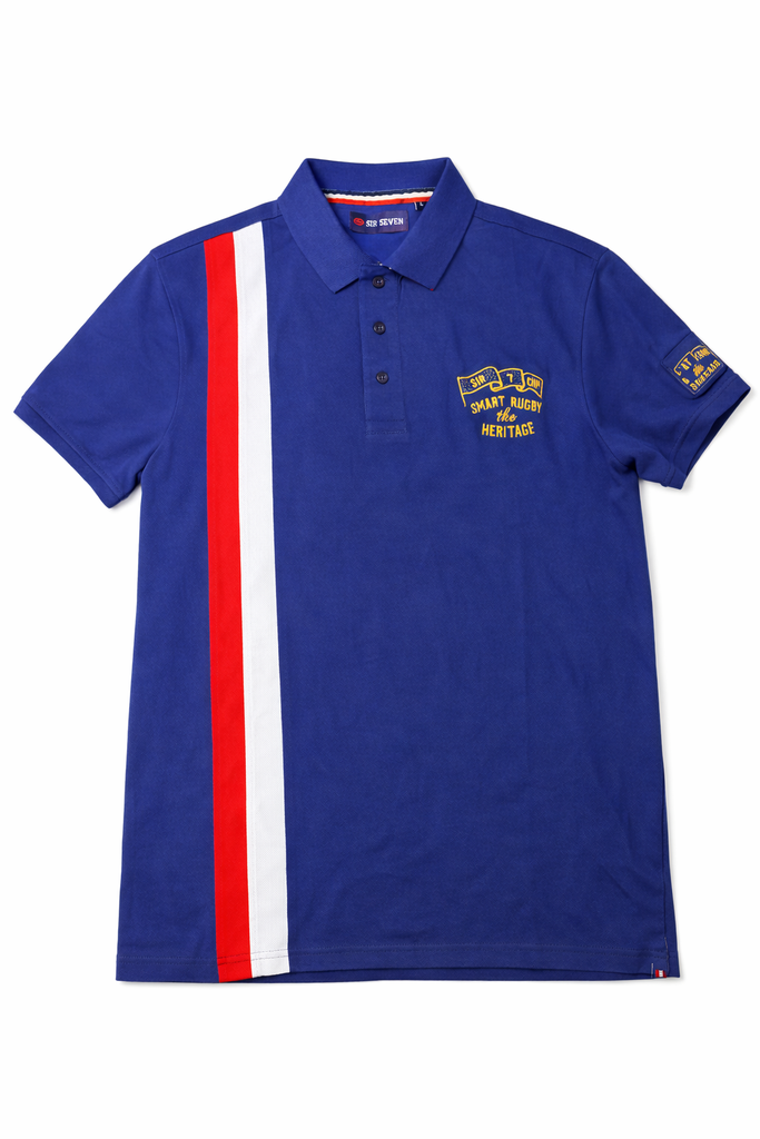 Rugby Premium Blue Polo