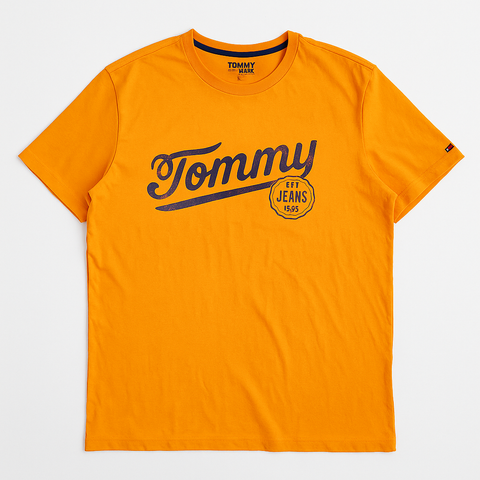 Tommy Jeans Orange T shirt