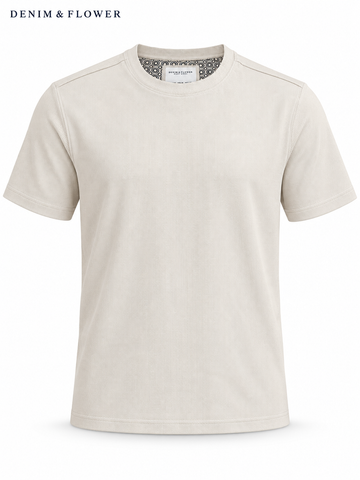 Denim & Flower Men T shirt