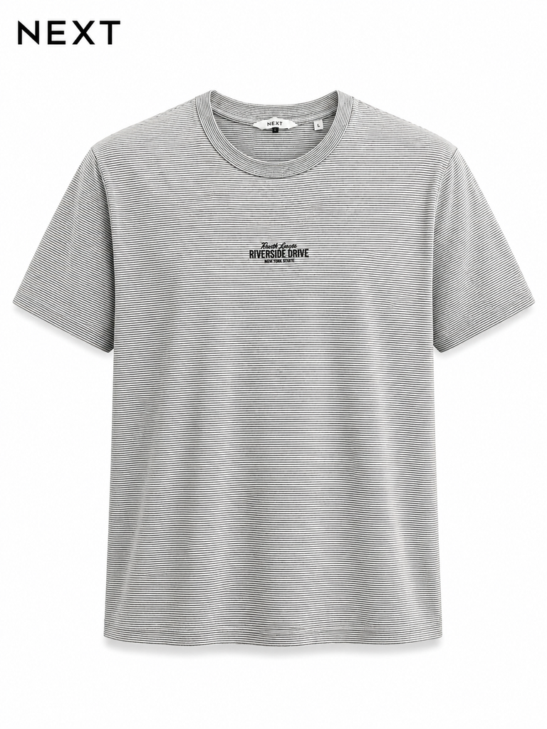 Next Men Stripe T shirt