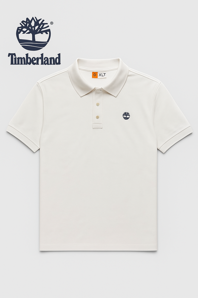 Timberland Men White Polo