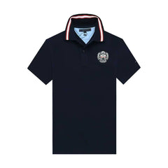 Tommy Hilfiger Legacy Crested Navy Blue Polo