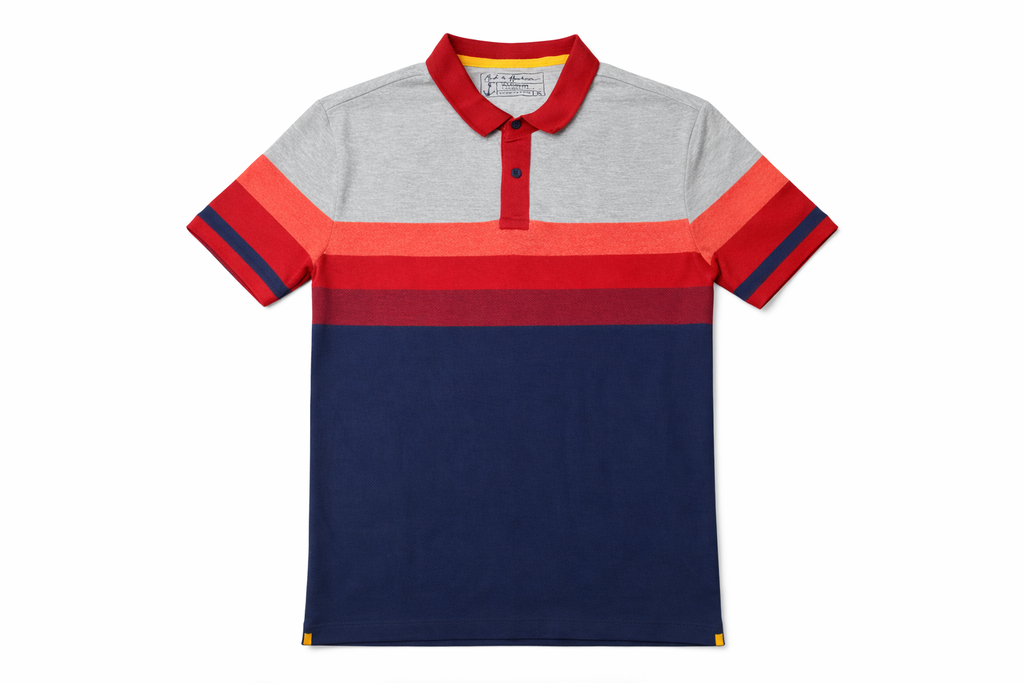 Mast & Harbour Men Stripe Polo