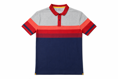 Mast & Harbour Men Stripe Polo