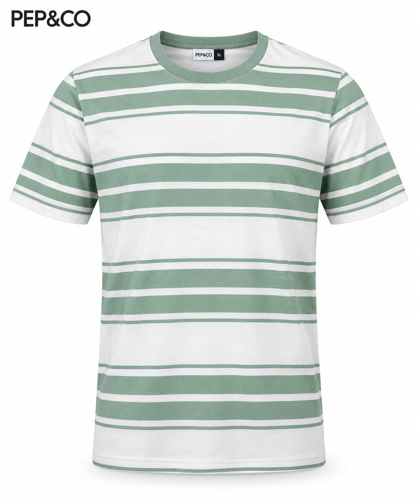 Pep & Co Stripe Men T  shirt