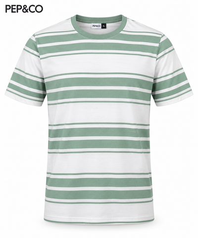 Pep & Co Stripe Men T  shirt