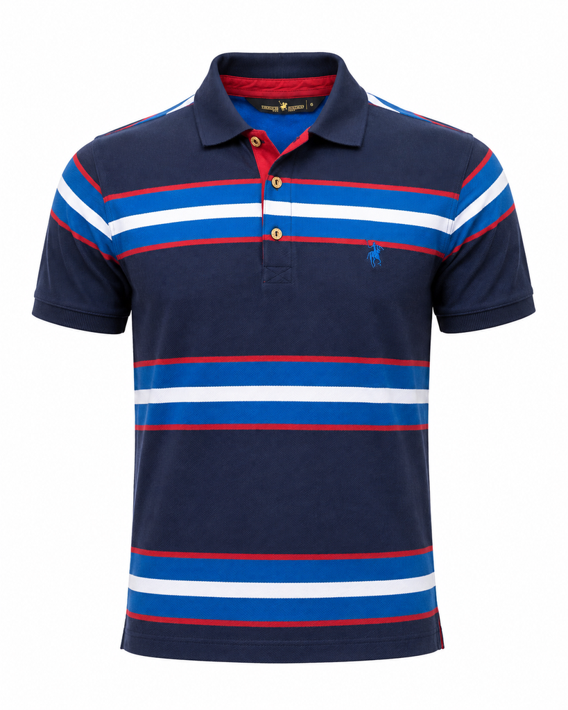 Polo Club Men Stripe Polos