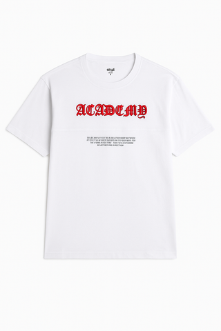 Styli Limited White Round Neck T shirt
