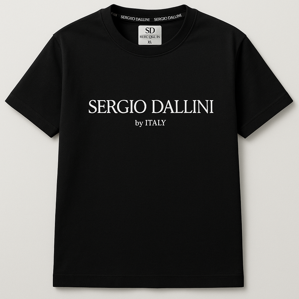 Sergio Dallini Italy T shirt - Black