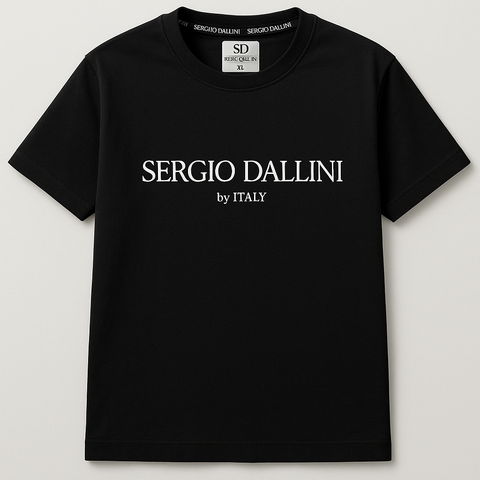 Sergio Dallini Italy T shirt - Black
