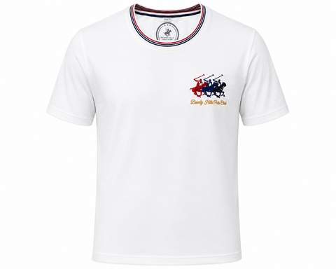 Beverly Hills Polo Club Men White T shirt
