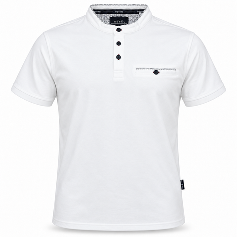 Rare Rabbit White Men T shirt