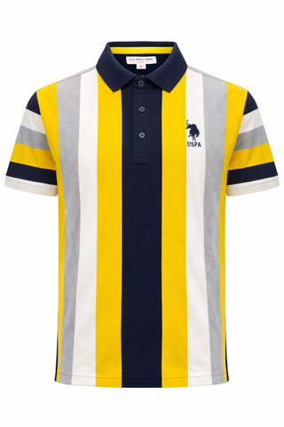 USPA ASSN Stripe Men Polo