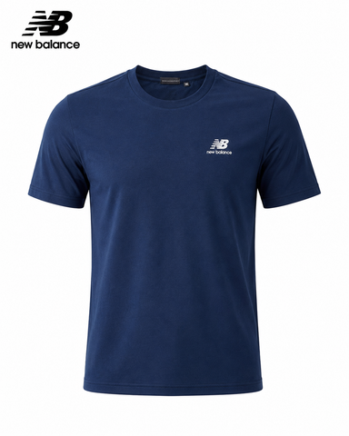 New Balance Men Navy Blue T shirt
