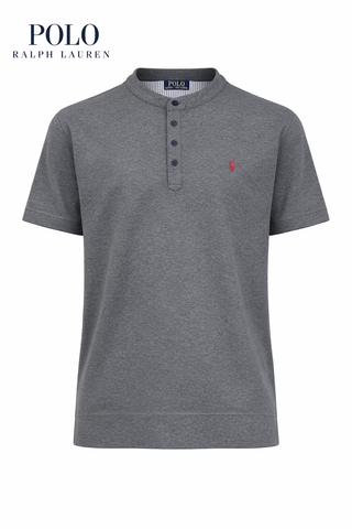 Polo RL Men Band Collar T shirt