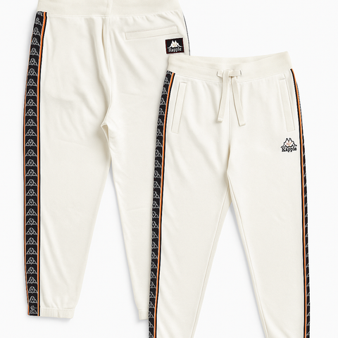 Kappa Unisex Off White Jogging Pant