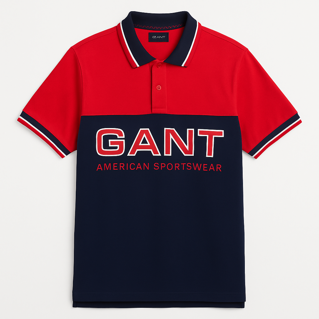 Gant Men Yellow Polo