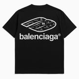 Balenciaga Men Black T shirt