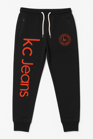 K& C Jeans Black Jogging Pant