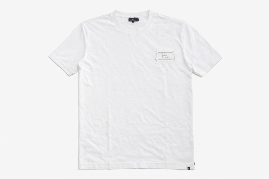 Premium White Men T shirt