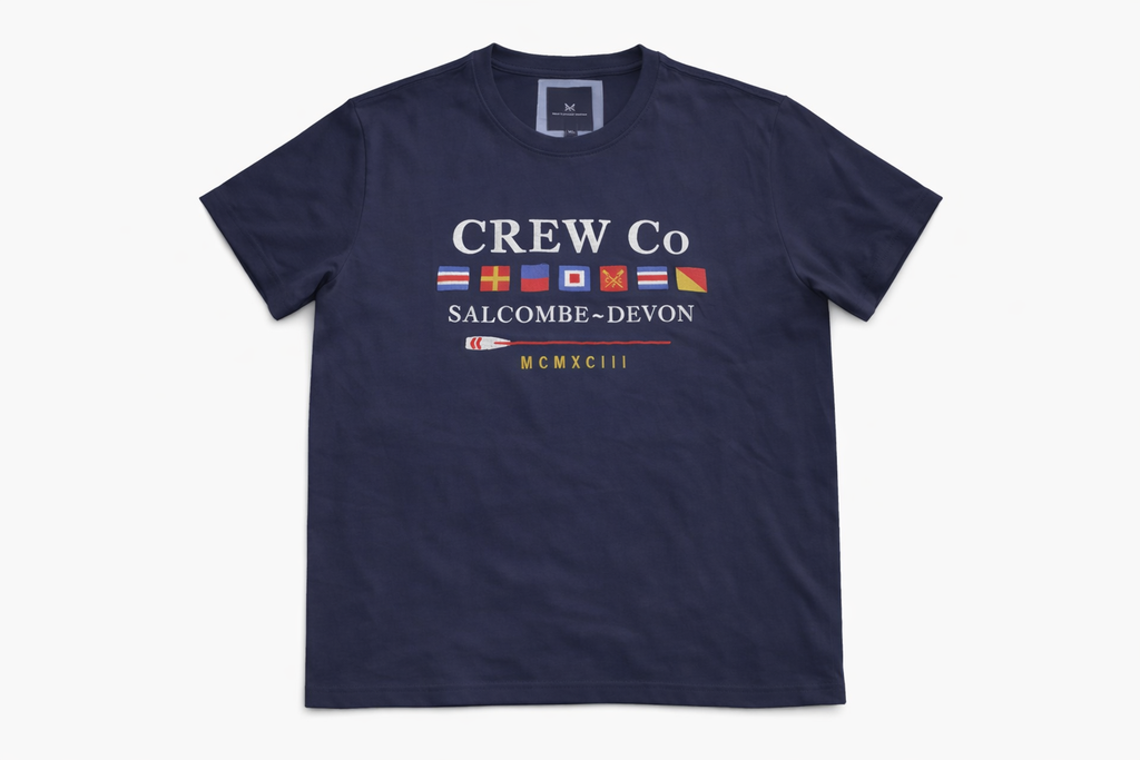 Crew Clothing Navy Blue T shirt