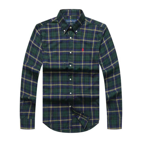 Polo Ralph Lauren Men  Check Long Sleeve Shirt