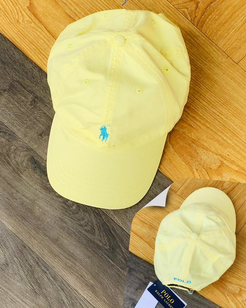 Polo Yellow Men Cap