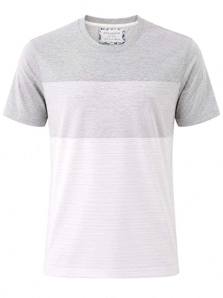 Denim & Flower Men T shirt