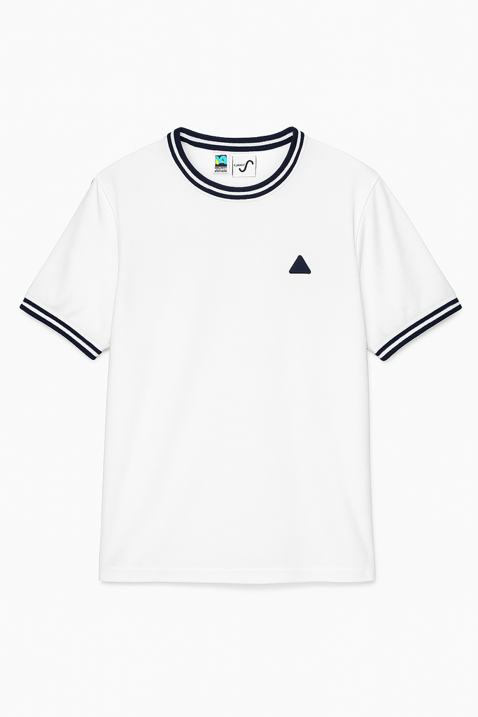 Fairtrade White Easy Fit T shirt