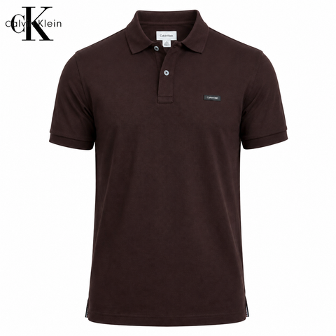 Calvin Klein Brown Men Polo